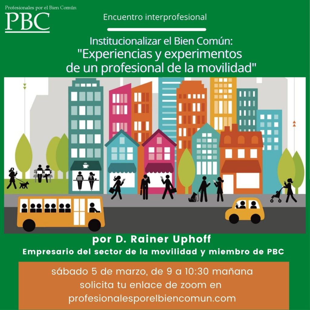 Encuentro PBC: Experiencias y experimentos de un profesional de la movilidad