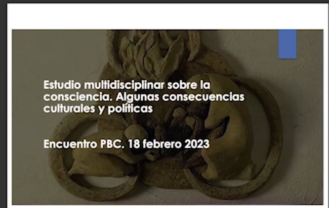 Vídeo-Encuentro: «Estudio multidisciplinar sobre la consciencia»
