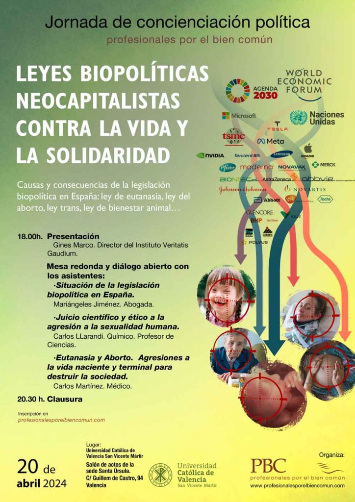 Vídeo: «Leyes biopolíticas neocapitalistas contra la vida y la solidaridad»